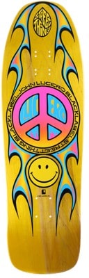 Black Label Lucero Street Thing 9.88 Skateboard Deck - yellow - view large