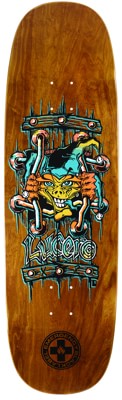 Black Label Lucero X2 9.5 Tugboat Skateboard Deck - brown - view large