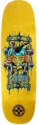 Black Label Lucero X2 9.5 Tugboat Skateboard Deck - yellow - view large