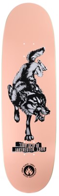 Black Label Reuter Lone Wolf 9.5 Custom Egg Skateboard Deck - view large