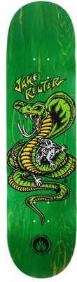 Black Label Reuter Snake And Rat 8.25 Skateboard Deck - green - view large