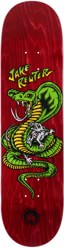 Black Label Reuter Snake And Rat 8.25 Skateboard Deck - red