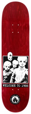 Black Label Welcome To 1988 8.25 Skateboard Deck - red - view large