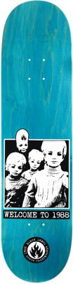 Black Label Welcome To 1988 8.25 Skateboard Deck - teal - view large