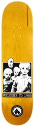 Black Label Welcome To 1988 8.25 Skateboard Deck - yellow