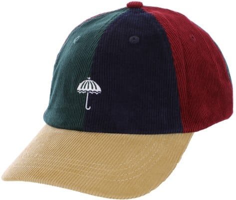 Helas Quadri Strapback Hat - beige/green/navy/red - view large