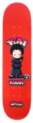 April Kai Kishi Chibi 8.0 Skateboard Deck - red