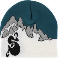 Smooth18 Volcanic Glacier Skully Beanie - alpine/white