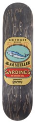 Bacon Skateboards Mueller Sardines 8.5 Skateboard Deck - black