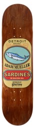 Bacon Skateboards Mueller Sardines 8.5 Skateboard Deck - brown