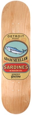 Bacon Skateboards Mueller Sardines 8.5 Skateboard Deck - natural - view large