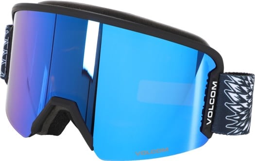 Volcom Garden 2 Goggles - (jamie lynn) artist series/blue chrome + yellow lens - view large