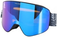 Volcom Odyssey Goggles - (jamie lynn) artist series/blue chrome + yellow lens