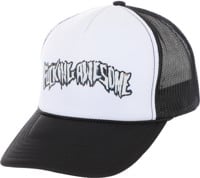 Fucking Awesome Scanner Warp Stamp Trucker Hat - black