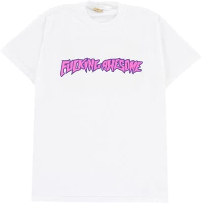 Fucking Awesome 2025 Stamp Logo T-Shirt - white - view large