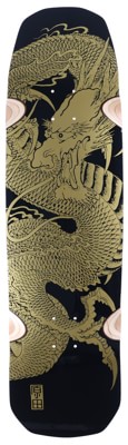 Santa Monica Airlines Harada Dragon 9.0 Skateboard Deck - black dipped/gold - view large