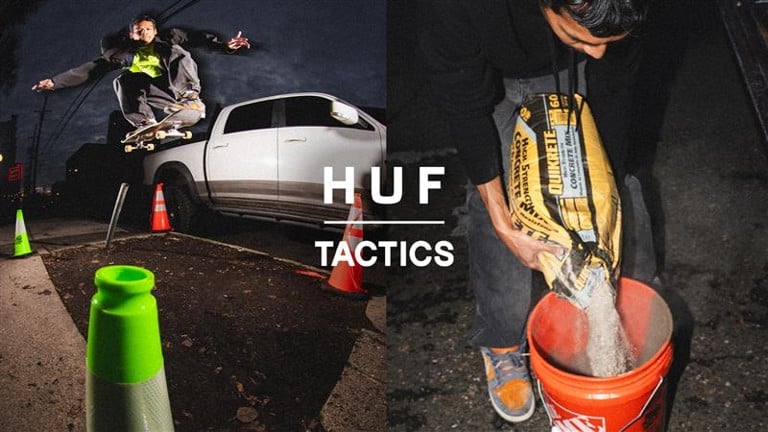 Tactics x HUF | HUFKRETE© Industries