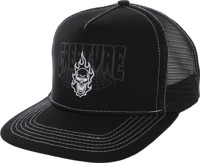 Creature Bonehead 2 Relic Trucker Hat - black