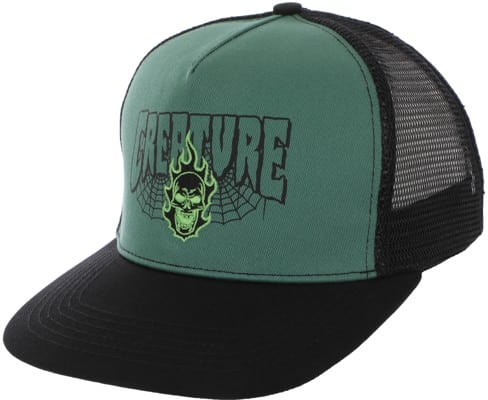 Creature Bonehead 2 Relic Trucker Hat - green - view large