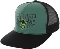 Creature Bonehead 2 Relic Trucker Hat - green