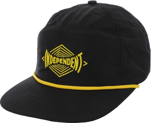 Independent Vertigo Span Snapback Hat - black - view large