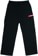 Carpet Cargo Sweatpants - black - reverse