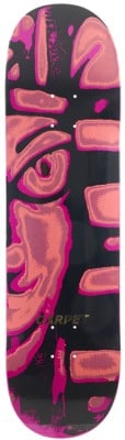 Carpet Egypt 8.5 Skateboard Deck - black/pink - view large