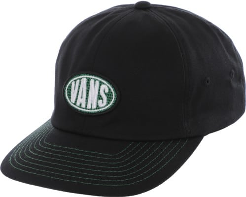 Vans Spray On Jockey Snapback Hat - black - view large