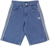 Adidas Adicolor Denim Firebird Shorts - medium denim blue