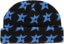 Carpet C-Star All Over Jacquard Beanie - black/blue - reverse