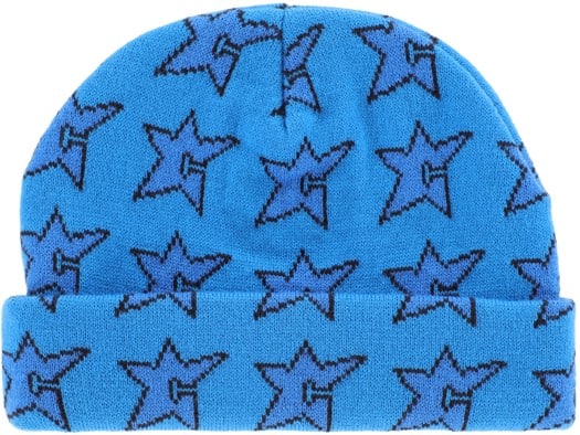 Carpet C-Star All Over Jacquard Beanie - blue/blue - view large