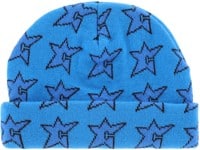 Carpet C-Star All Over Jacquard Beanie - blue/blue