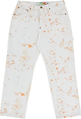 Carpet Rust Emboss Work Jeans - white - view large