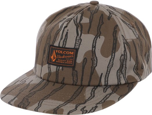 Volcom Workwear Snapback Hat - brindle - view large