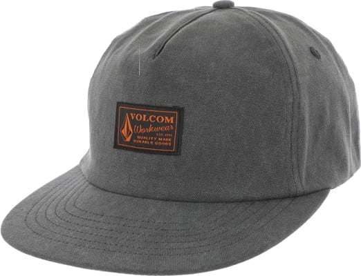 Volcom Workwear Snapback Hat - stealth - view large