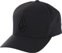 Volcom Stone Vented Adj Snapback Hat - black