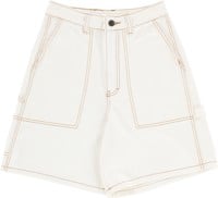 Rhythm Women's Camilla Carpenter Shorts - ivory