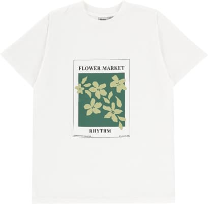 Rhythm Women's Flower Market Boyfriend T-Shirt - white - view large