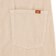 Rhythm Women's Hope Corduroy Overall Pants - sand - reverse detail