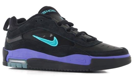 Nike SB Air Max Ishod Skate Shoes - black/dusty cactus-black-persian violet - view large