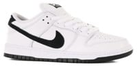 Nike SB Dunk Low Pro SB Skate Shoes - white/black-white-black