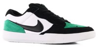 Nike SB Force 58 Skate Shoes - white/black-stadium green-white