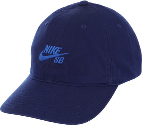 Nike SB NK Club Cap U FB Strapback Hat - blue void/game royal - view large