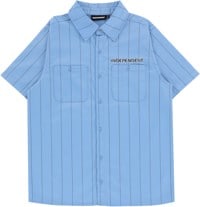 Independent Union Work S/S Shirt - work blue stripe