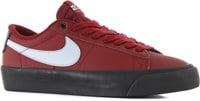 Nike SB Zoom Blazer Low Pro GT PRM Skate Shoes - dark team red/lt armory blue