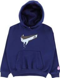 Nike SB Kids SB Icon EO GFX Hoodie - blue void