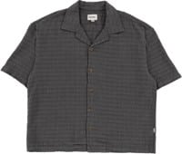 Rhythm Relaxed Texture S/S Shirt - charcoal