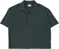 Rhythm Relaxed Texture S/S Shirt - teal