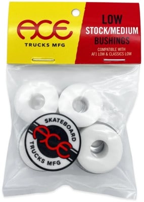 Ace Low Standard Bushings - white - view large