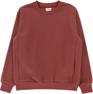 Rhythm Classic Fleece Crew Sweatshirt - merlot - view large